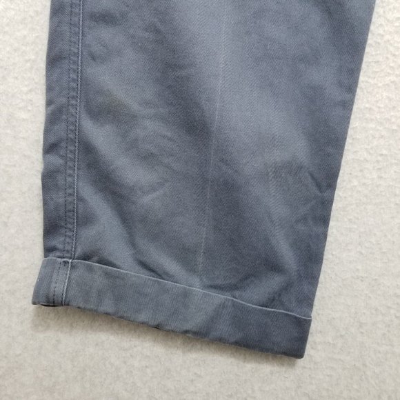 Chaps‎ Ralph Lauren Pants Mens 38x33 Blue Pockets Casual Cotton - Picture 2 of 14